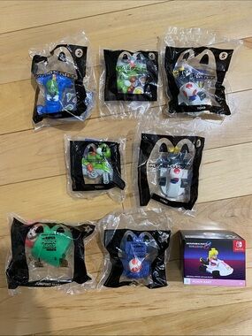 McDonald’s Happy Meal Toys - Mario Kart - Super Mario Bros. Movie - Mario Kart